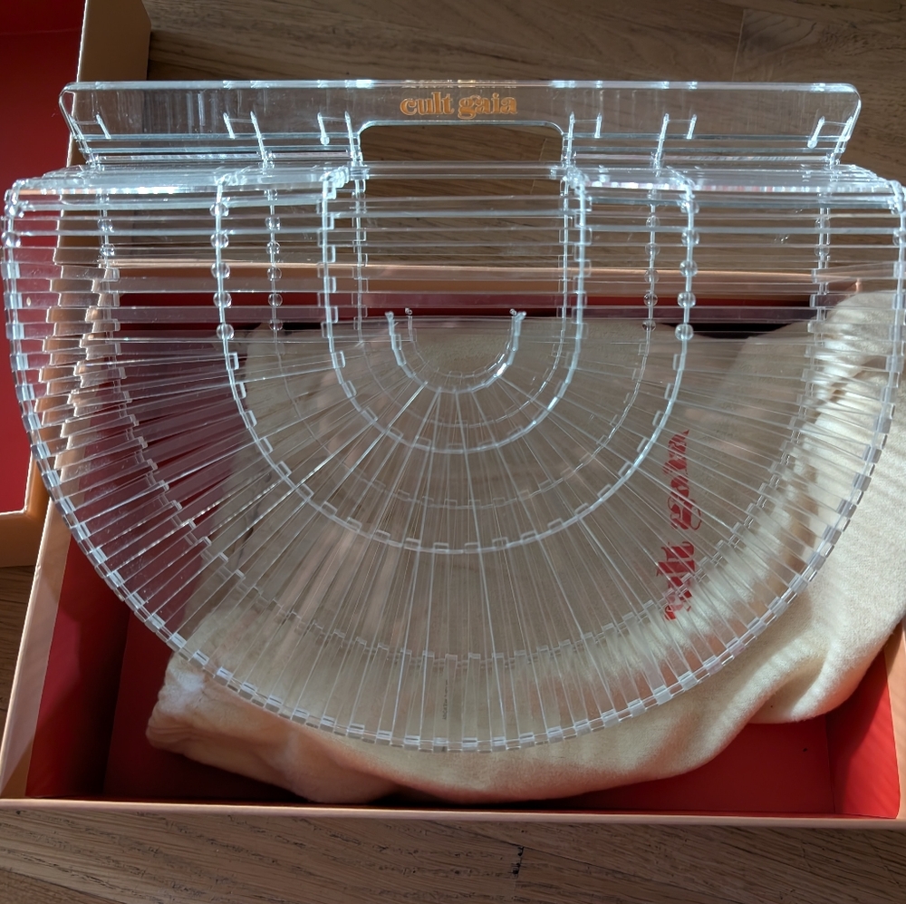 Excellent condition Cult Gaia Ark clear bag